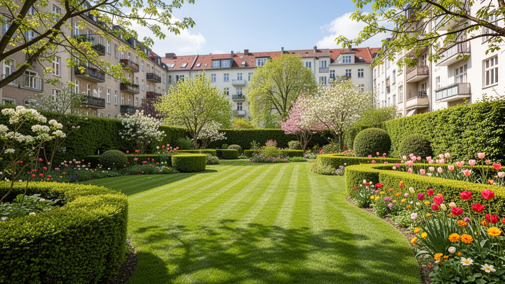 Gartenpflege im Frühling 2026: Die ultimative Checkliste für Berlin - F.K.I. Gebäudereinigung Blog