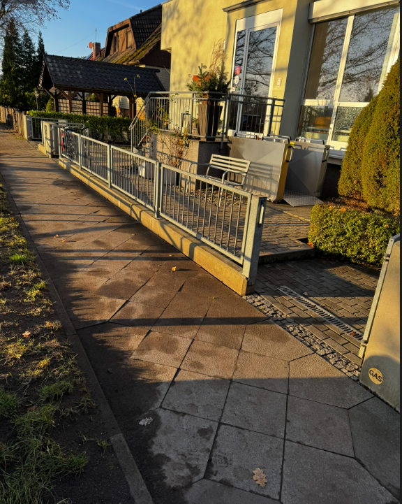 Professionelle Terrassen- und Gehwegreinigung