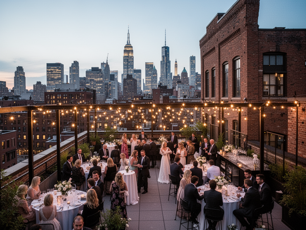 Wedding venue Bar Blondeau / Wythe Hotel