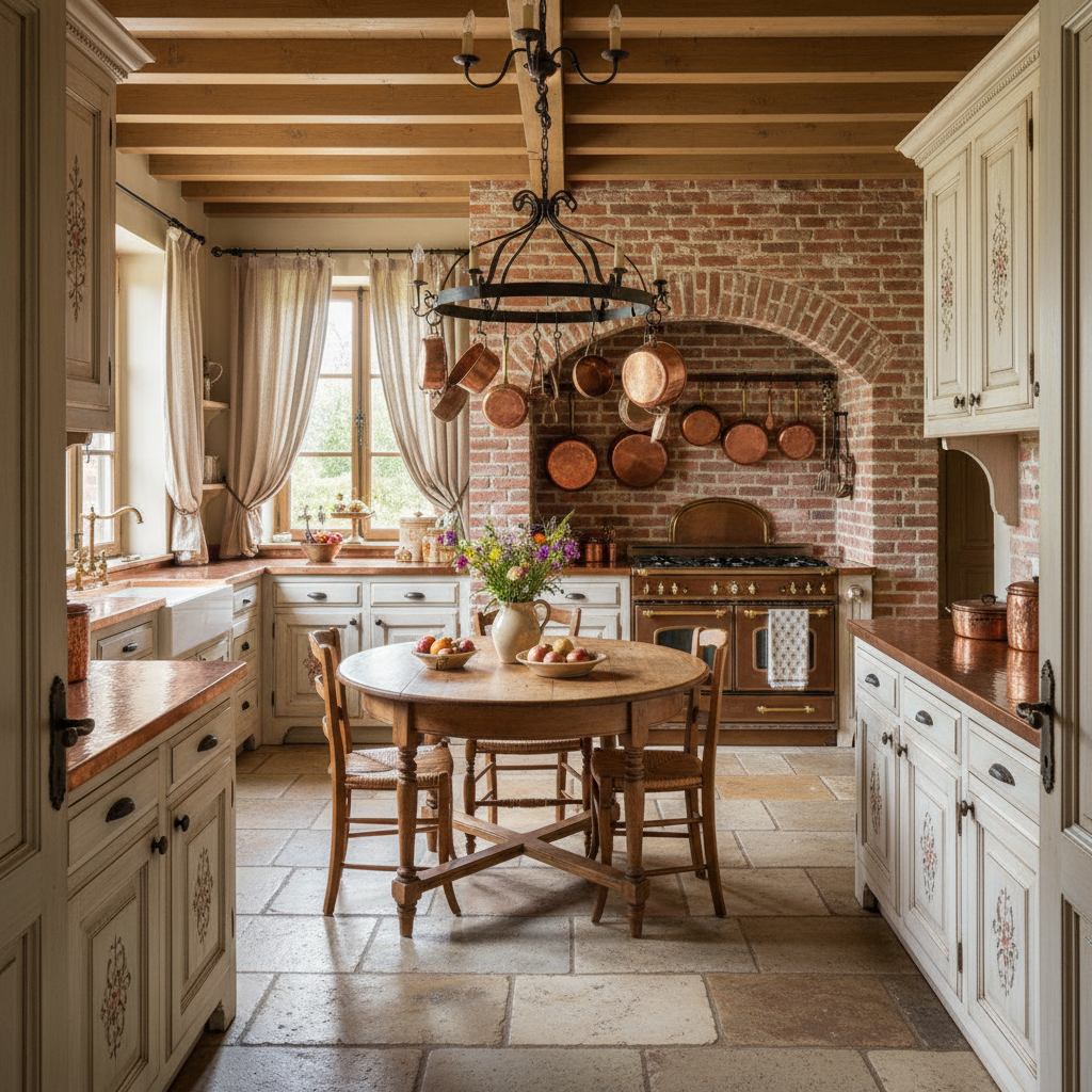 French Country Traditional Kitchen