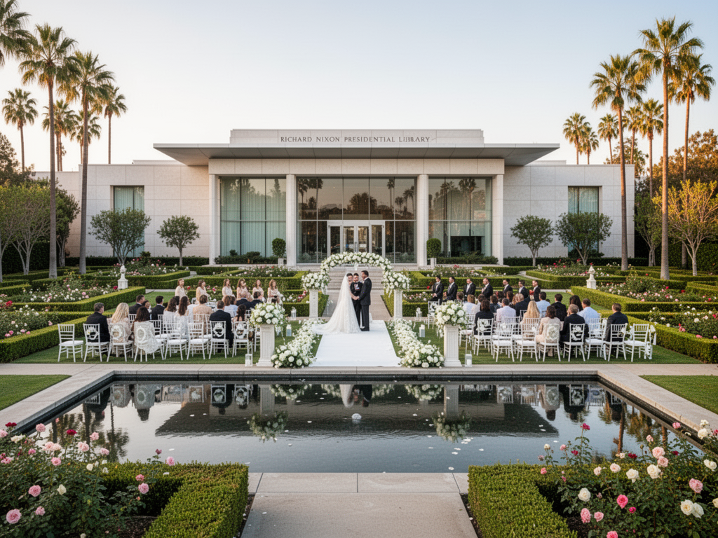 Wedding venue Richard Nixon Presidential Library