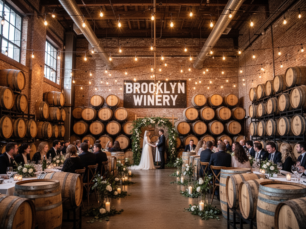 Wedding venue Brooklyn Winery