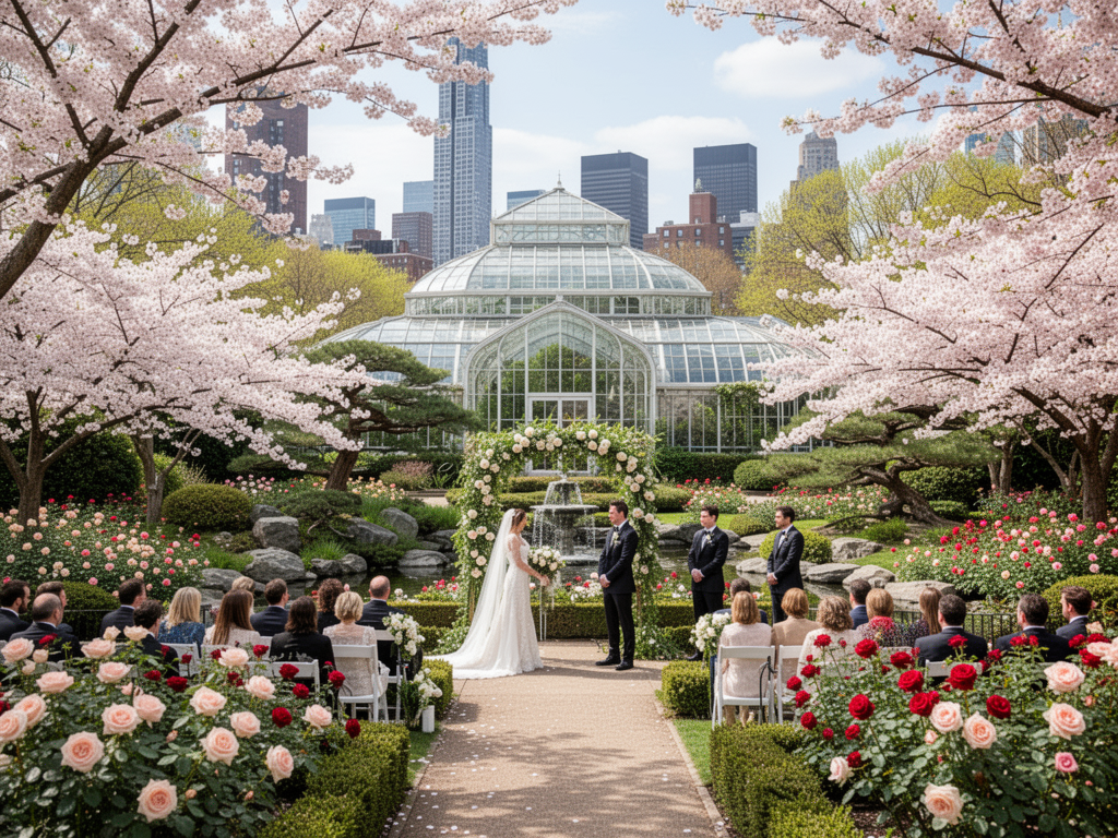Wedding venue Brooklyn Botanic Garden