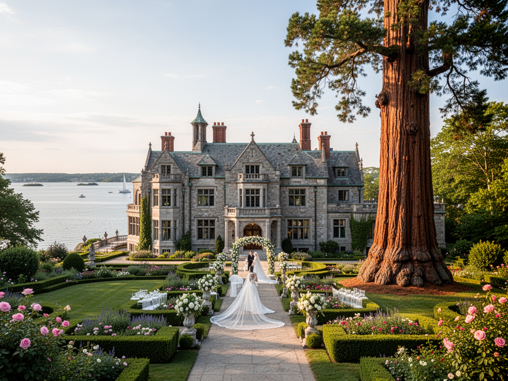 Wedding venue Blithewold Mansion
