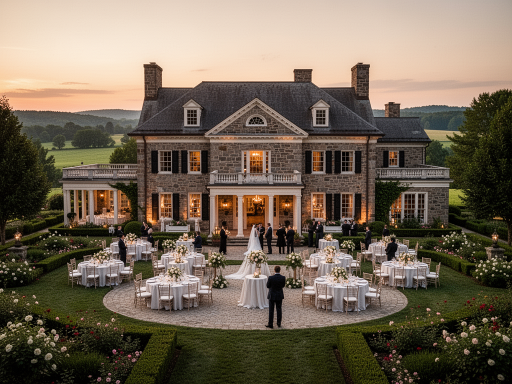 Wedding venue Bowling Brook Mansion