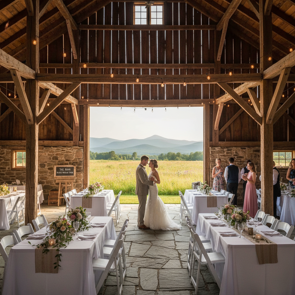 Wedding venue The Barn at Black Walnut Farm