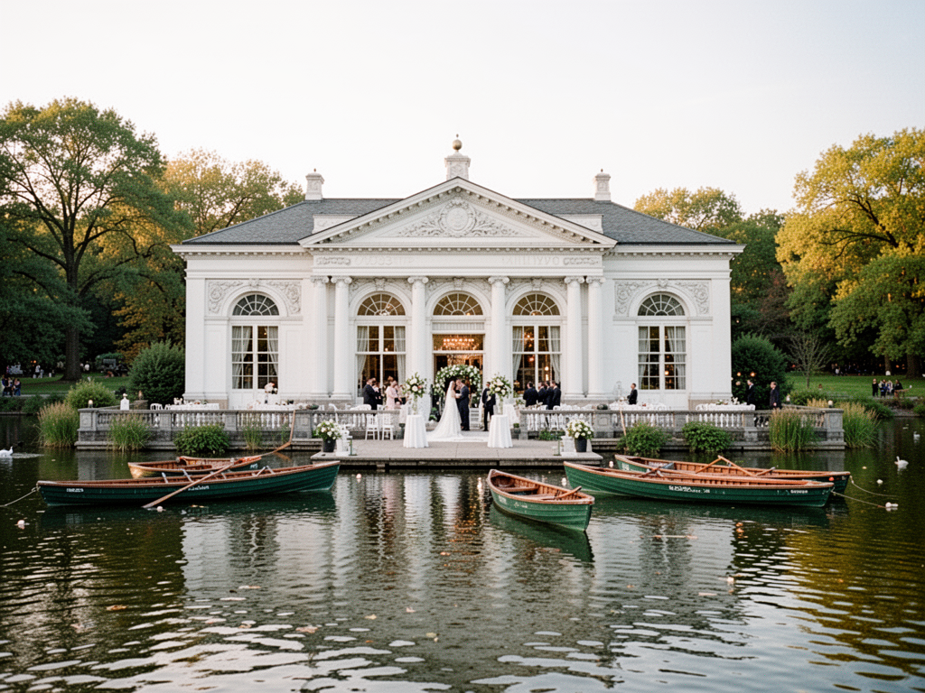 Wedding venue Boathouse at Prospect Park
