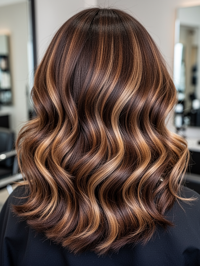 Dimensional Brunette Balayage