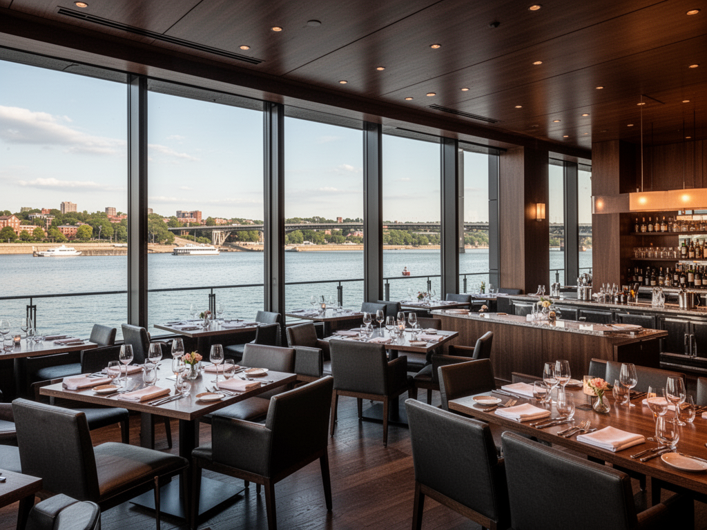 Exterior of River Club