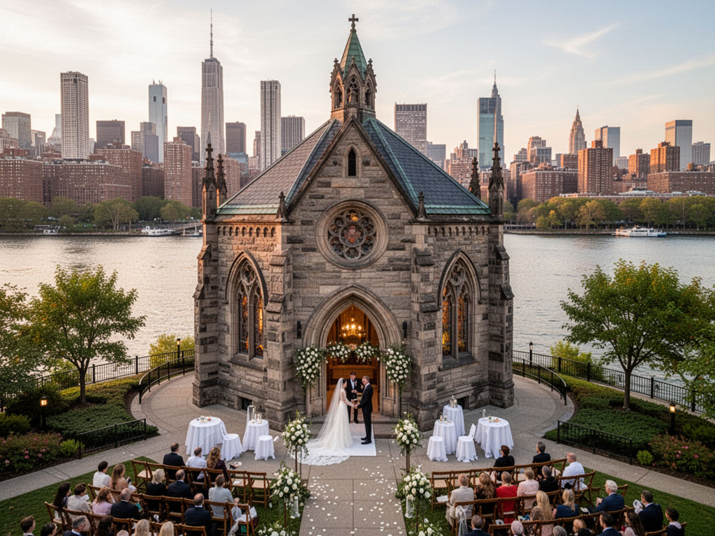 Wedding venue The Sanctuary at Roosevelt Island