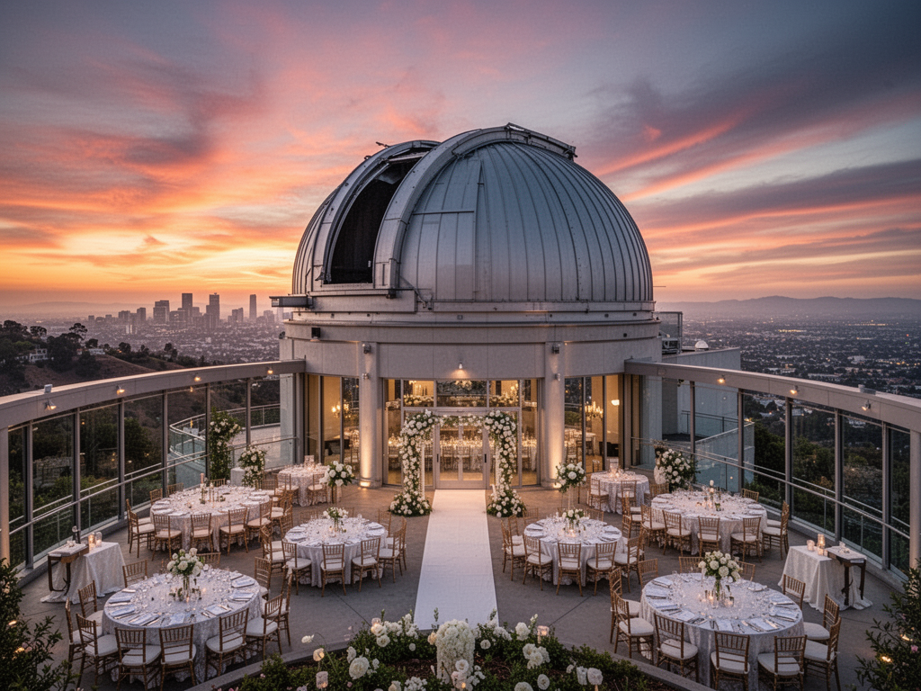 Wedding venue Chabot Space & Science Center