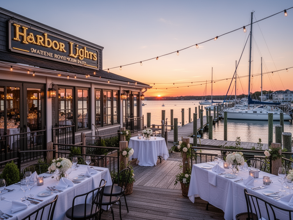 Wedding venue Harbor Lights
