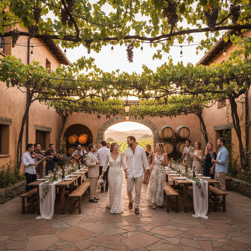 Wedding venue Fortino Winery