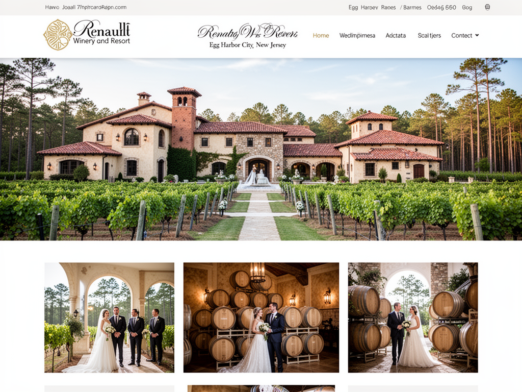 Wedding venue Renault Winery & Resort