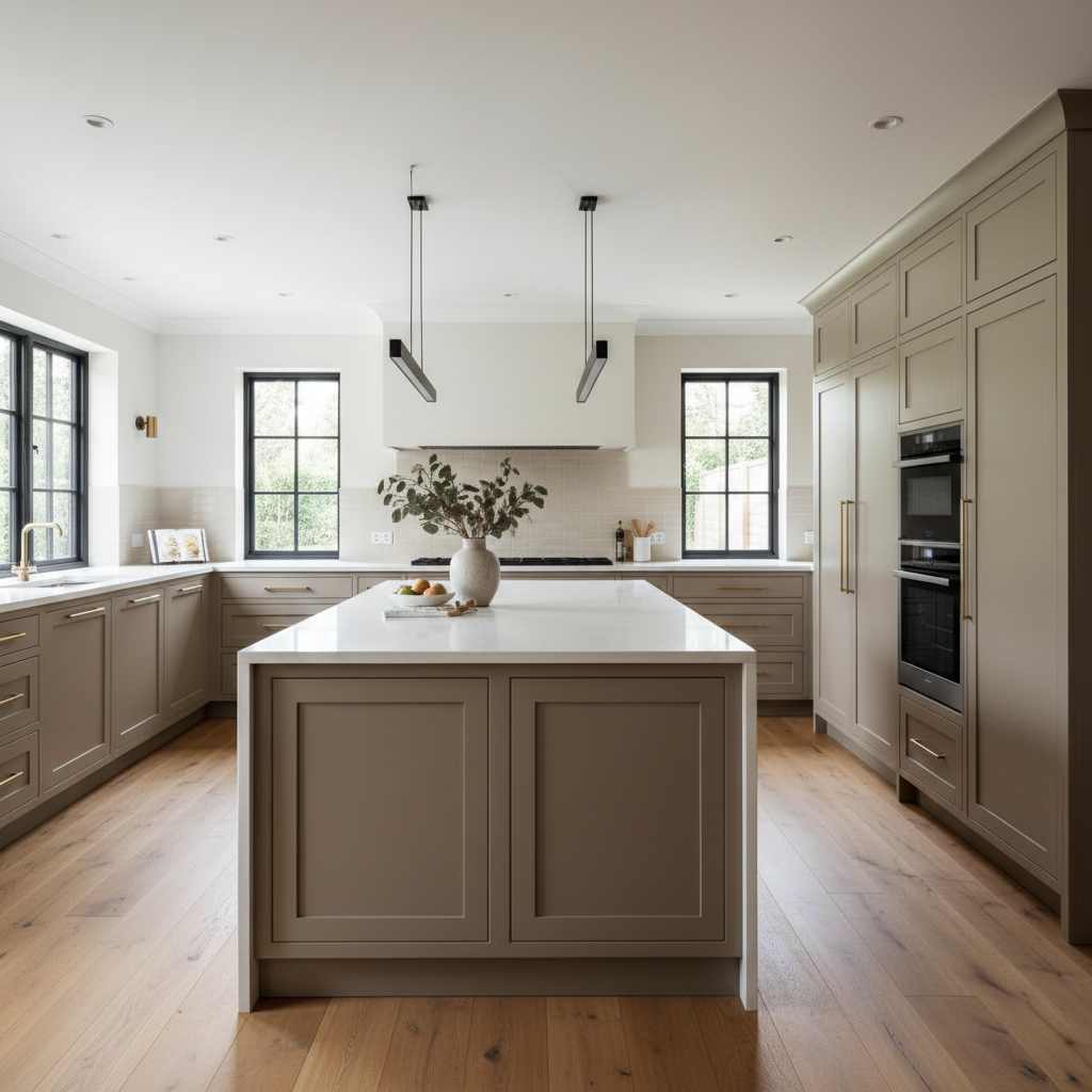 Transitional Modern-Classic Kitchen