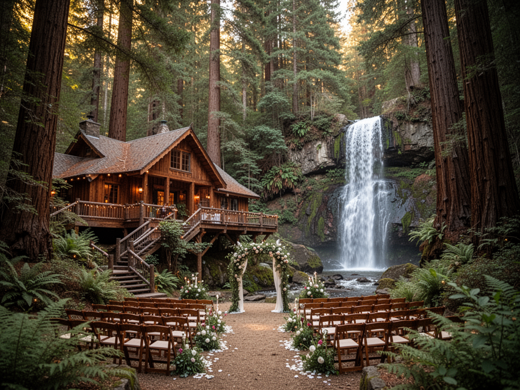 Wedding venue Waterfall Lodge & Retreat