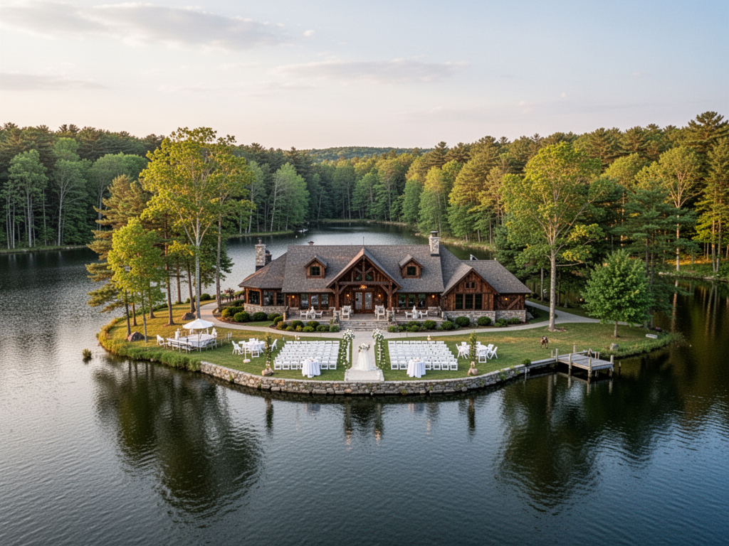 Wedding venue Rock Island Lake Club