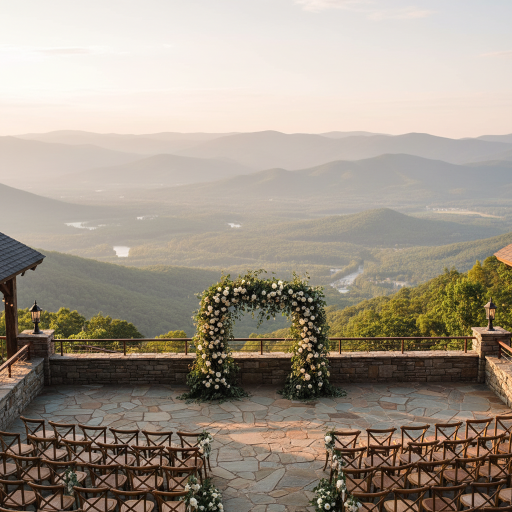 Wedding venue Blue Mountain Lodge