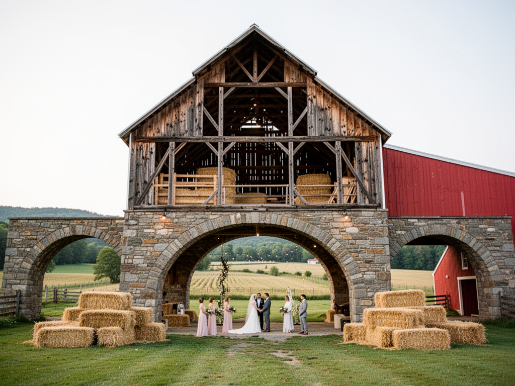 Wedding venue Hayloft on the Arch