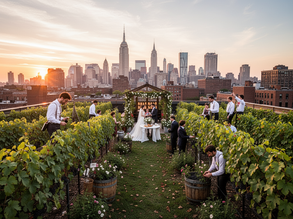 Wedding venue Rooftop Reds