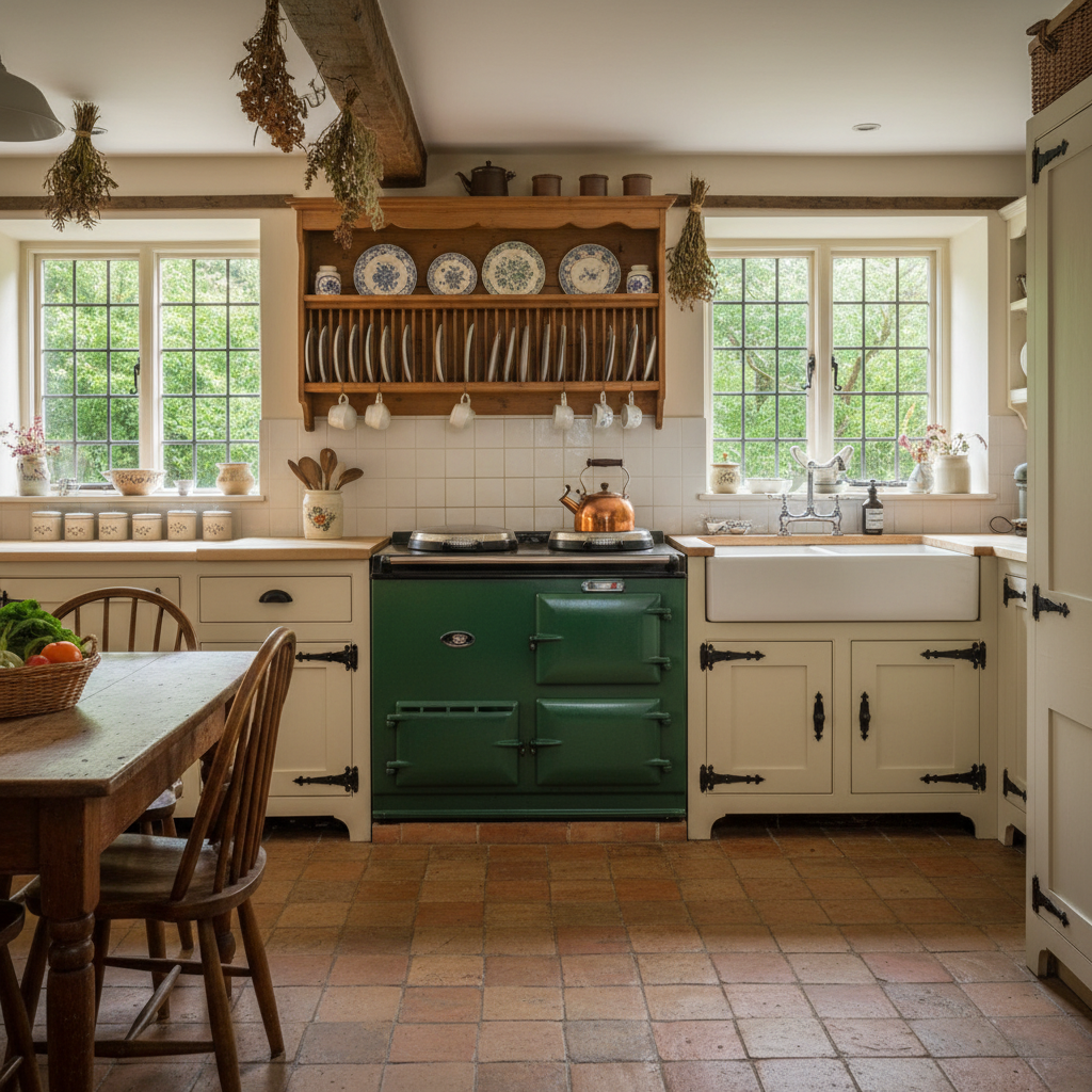 English Country Cottage Kitchen