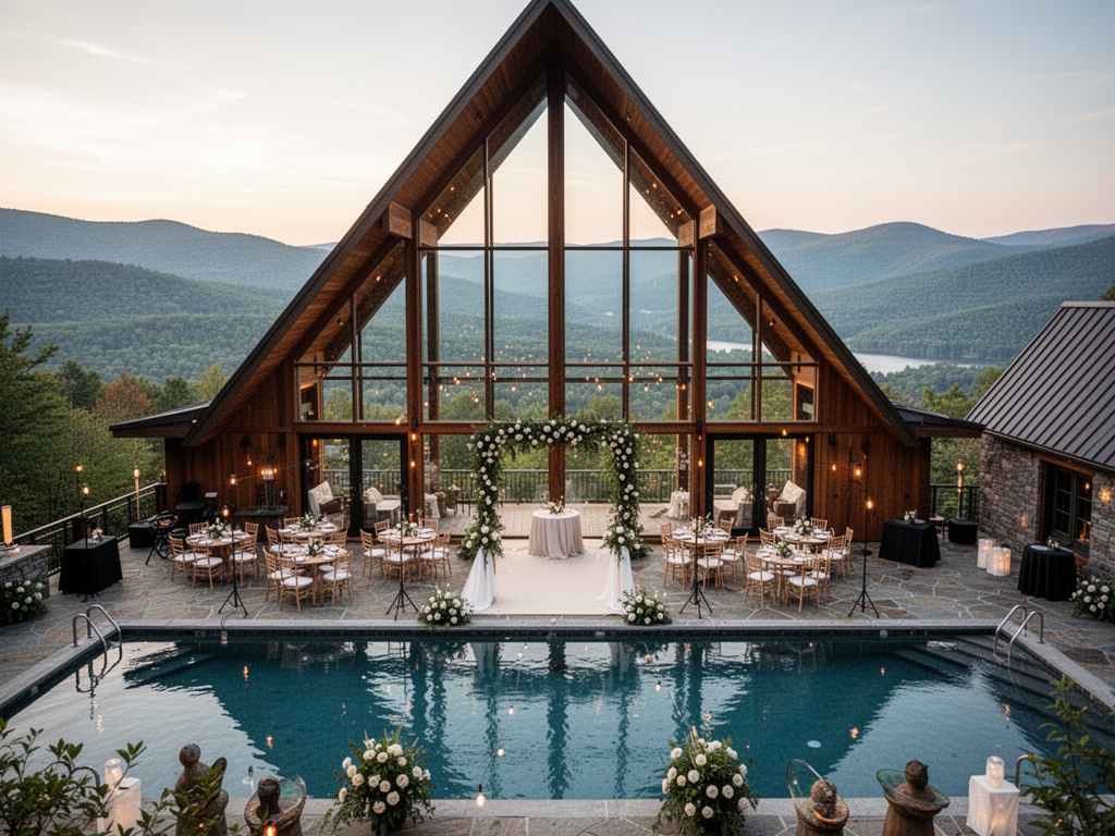 Wedding venue Scribner's Catskill Lodge