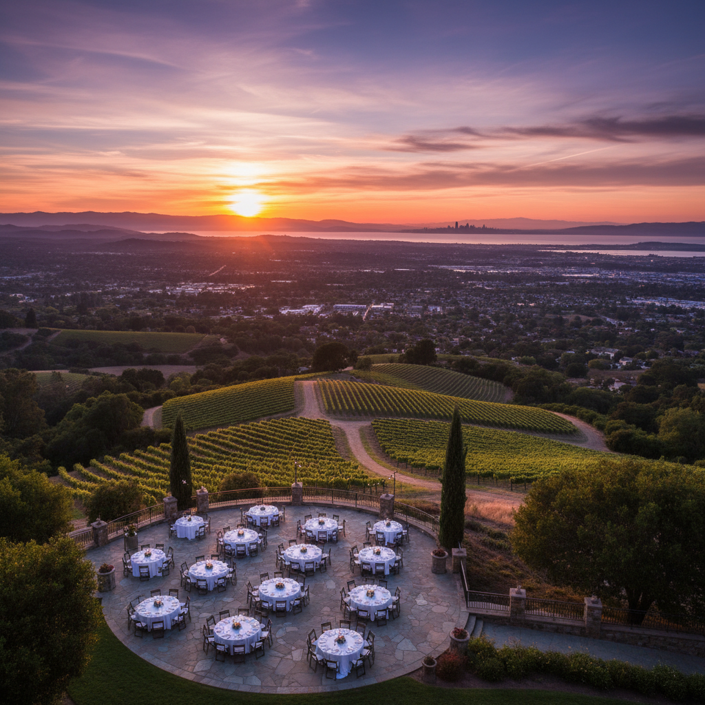 Wedding venue Thomas Fogarty Winery