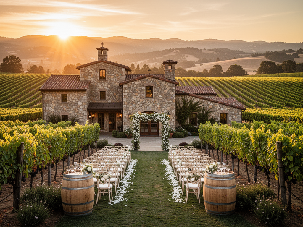 Wedding venue V. Sattui Winery