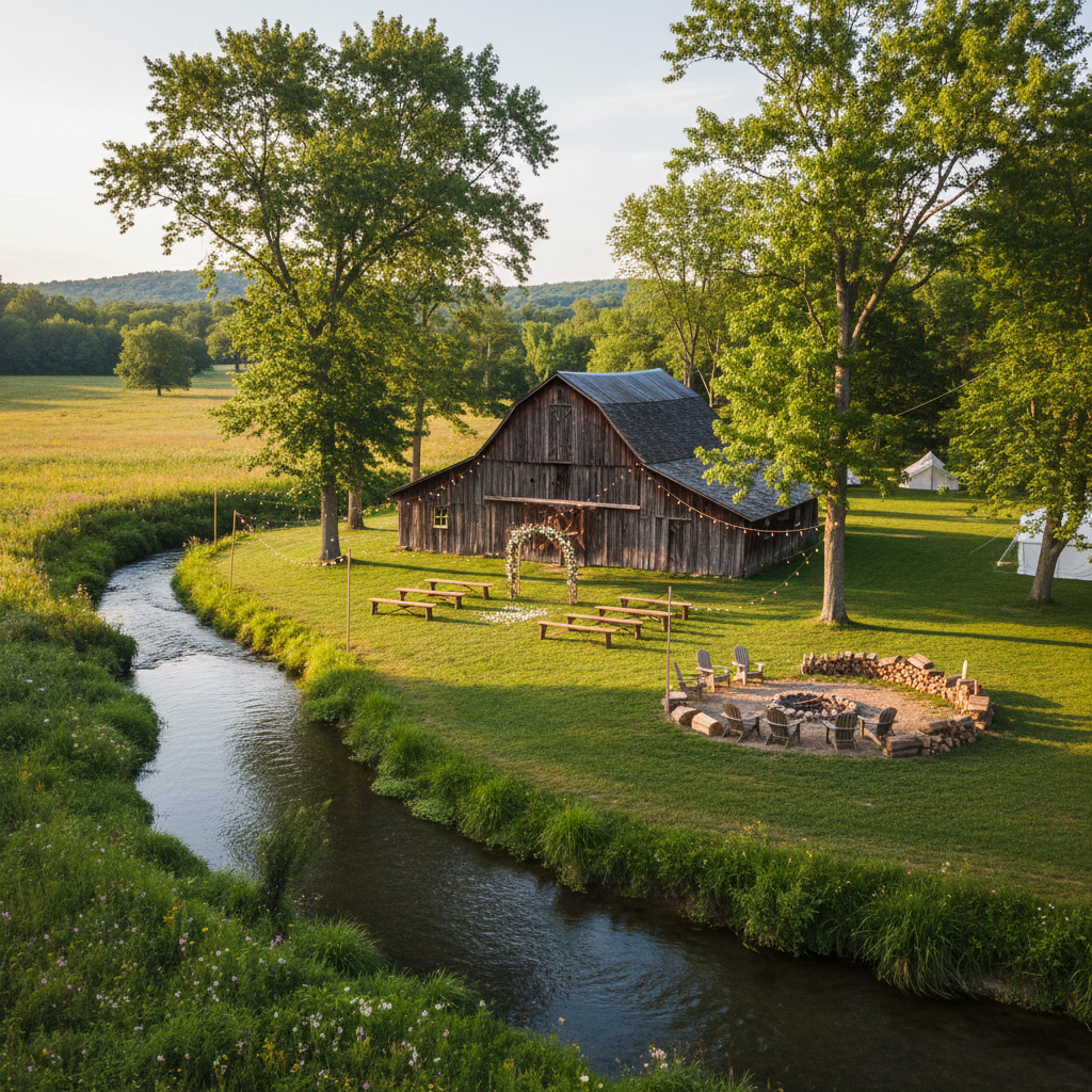 Wedding venue Camp Hidden Valley at Deer Creek