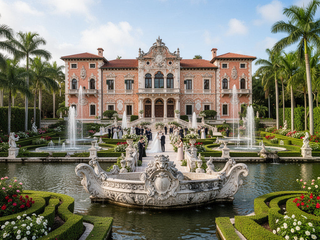 Wedding venue Vizcaya Museum & Gardens
