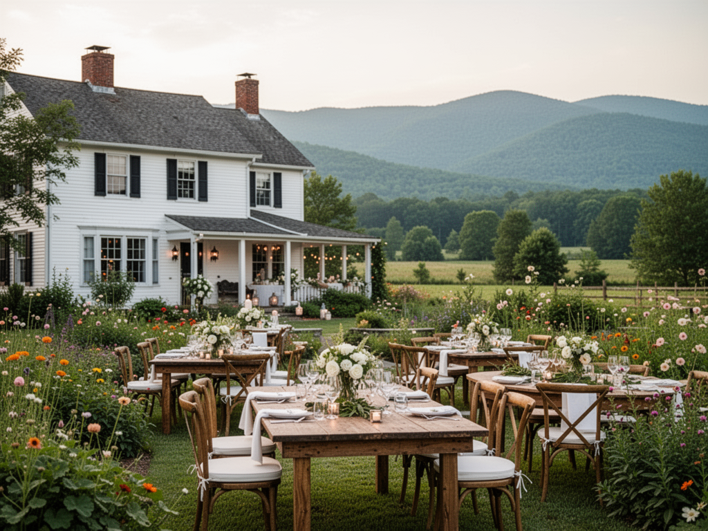 Wedding venue FEAST at Round Hill