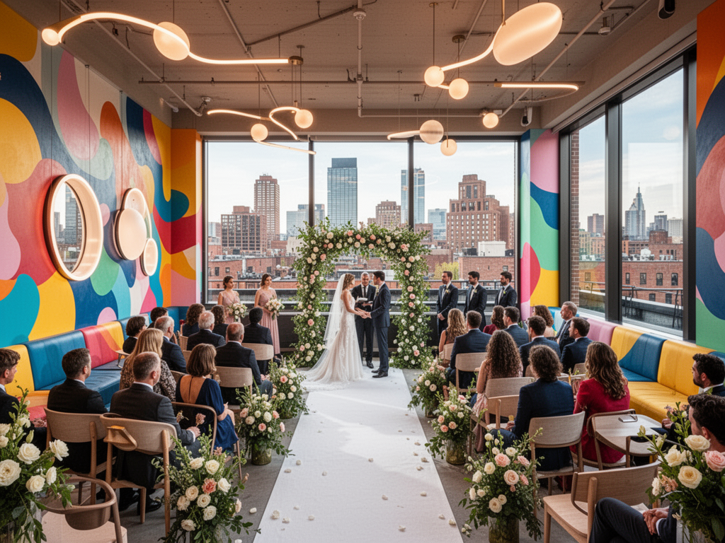 Wedding venue Moxy Williamsburg