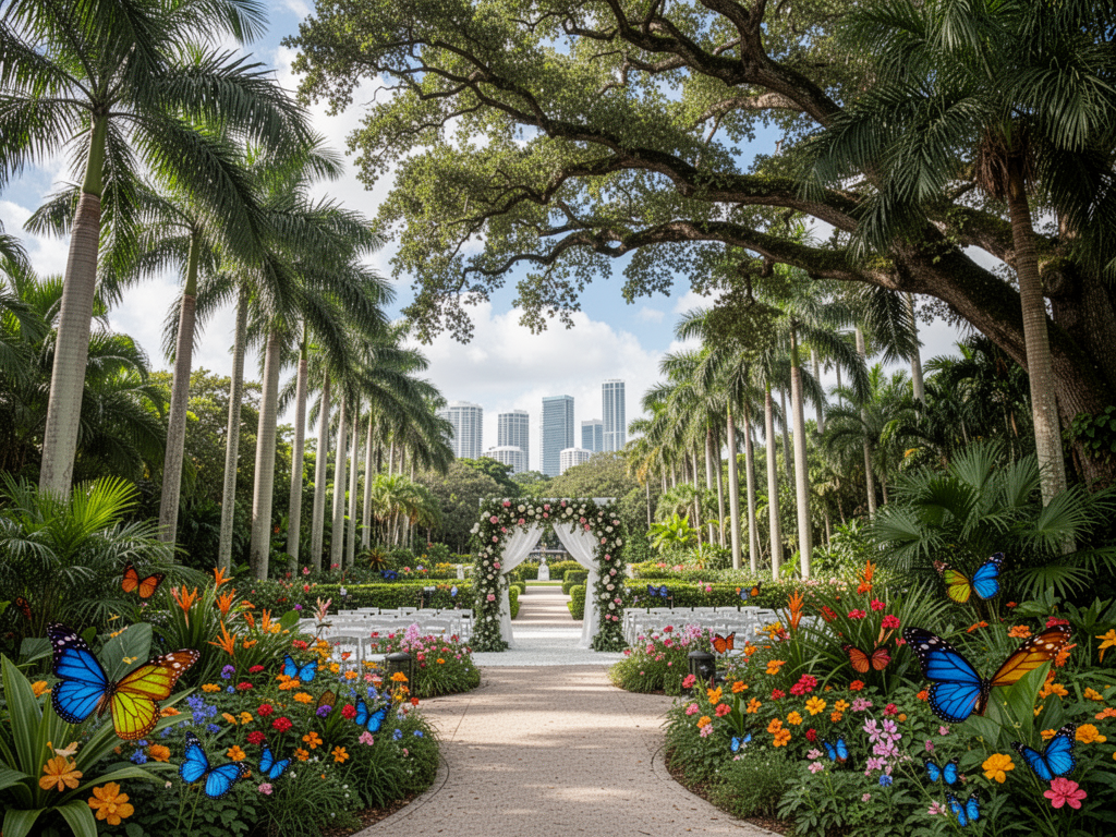 Wedding venue Fairchild Tropical Botanic Garden