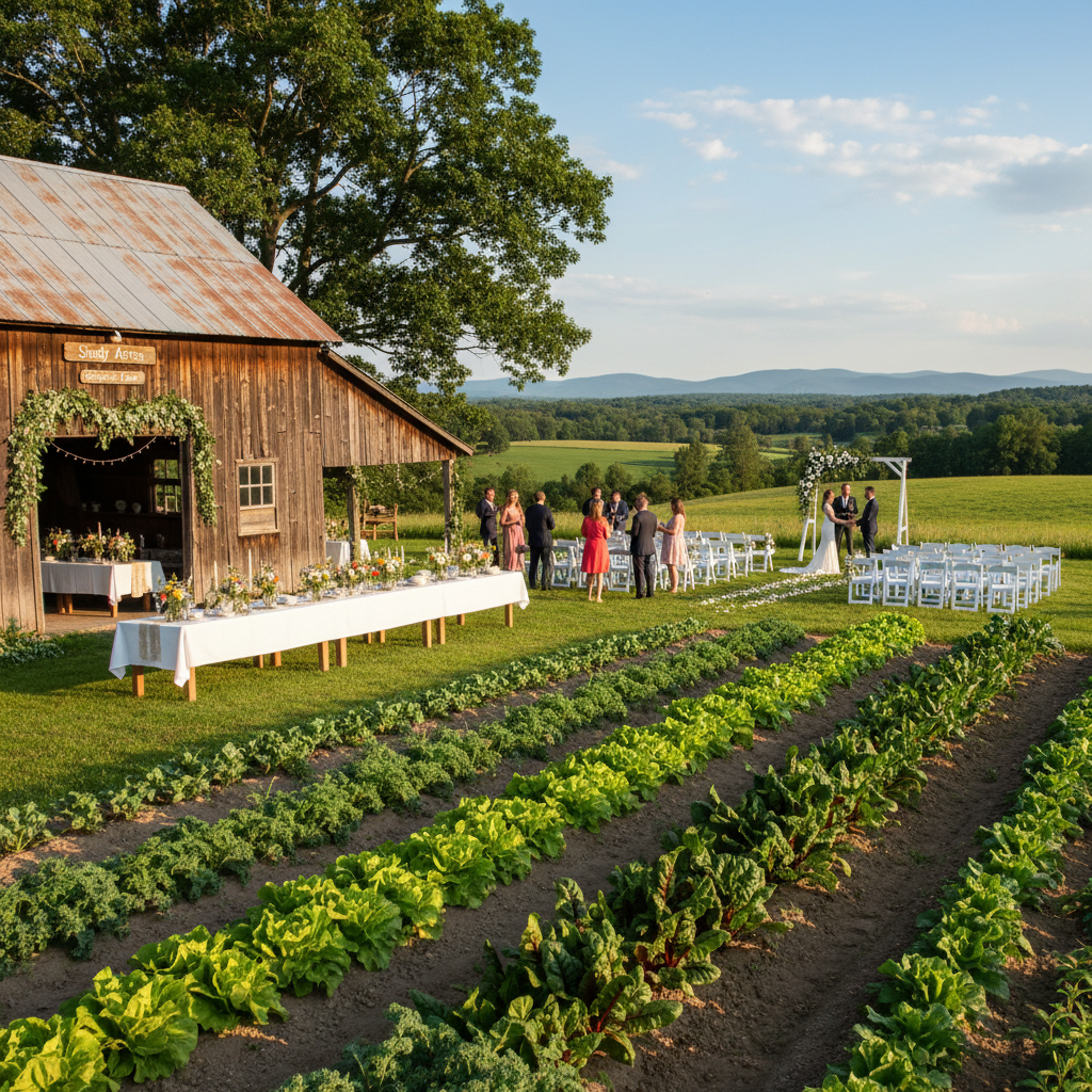 Wedding venue Shady Acres Organic Farm