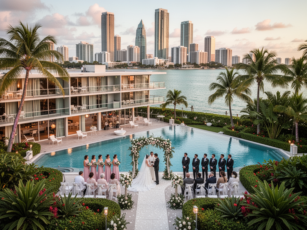 Wedding venue The Standard Spa Miami Beach