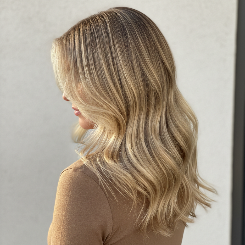 Lived-In Blonde Balayage
