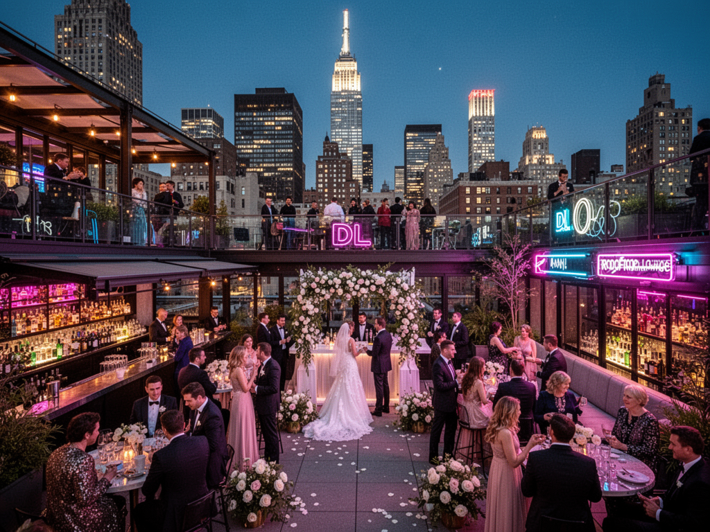 Wedding venue DL Rooftop Lounge