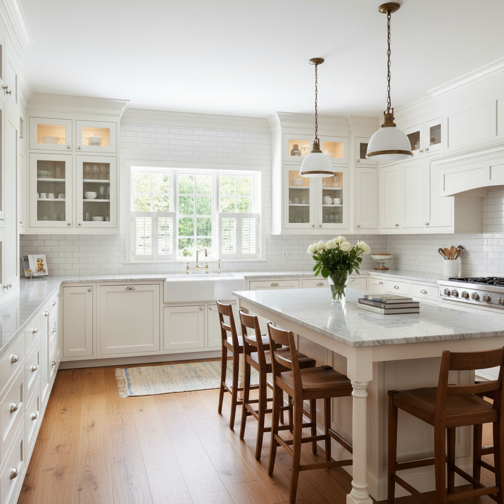 Classic Traditional White Kitchen