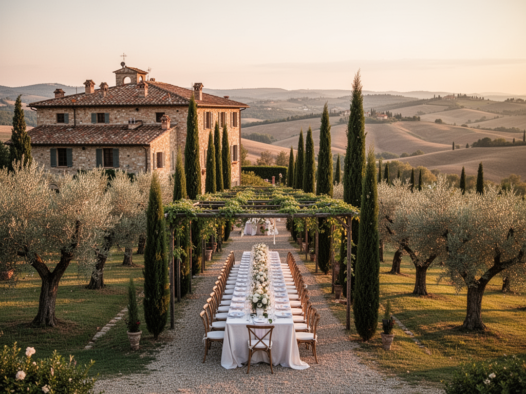 Wedding venue Castello di Reschio