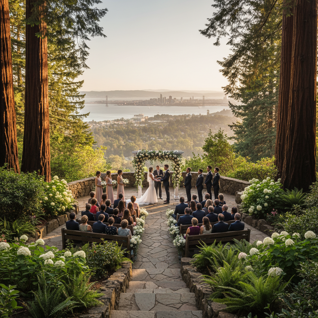 Wedding venue The Mountain Terrace at Woodside
