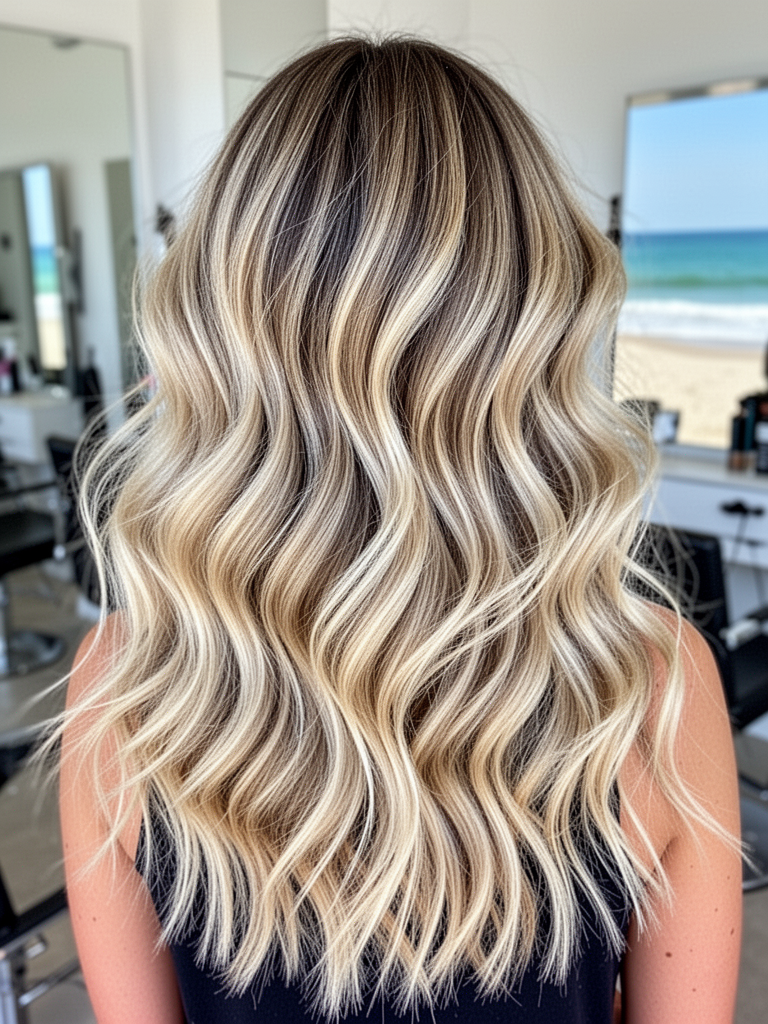 Beachy Blonde Balayage