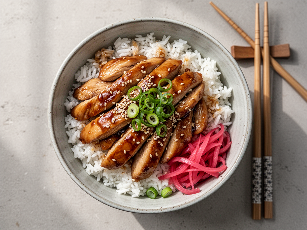 Teriyaki Chicken Rice Bowl