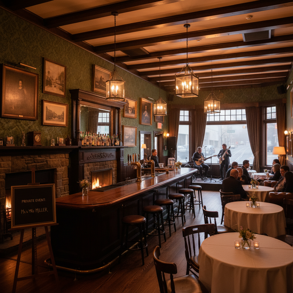 Wedding venue Bottle Club Pub