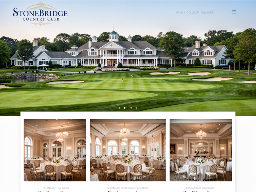 Wedding venue Stonebridge Country Club