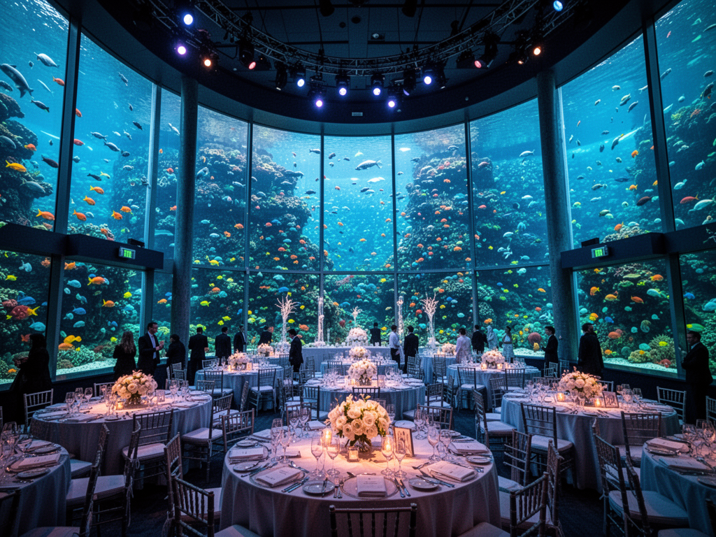 Wedding venue National Aquarium