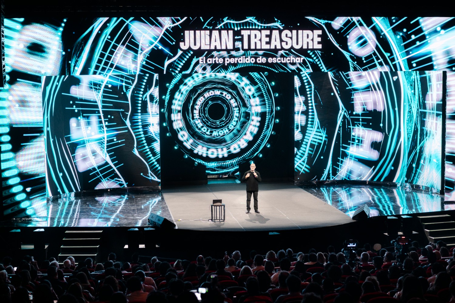 Julian Treasure on stage