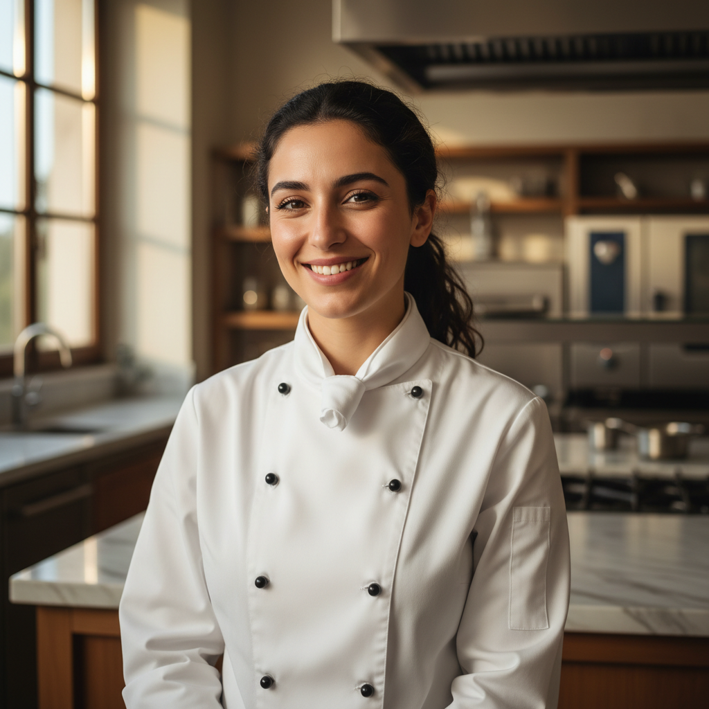 Ritratto dello chef Giulia Ferretti