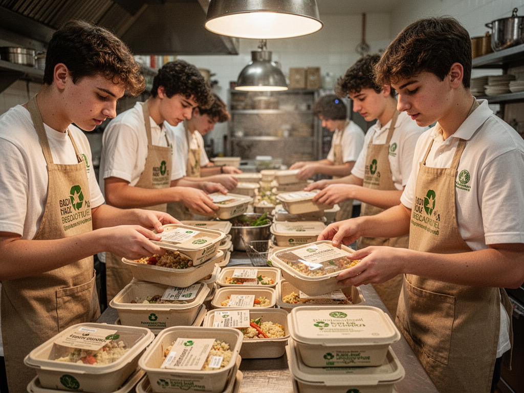 Sostenibilità e donazione cibo