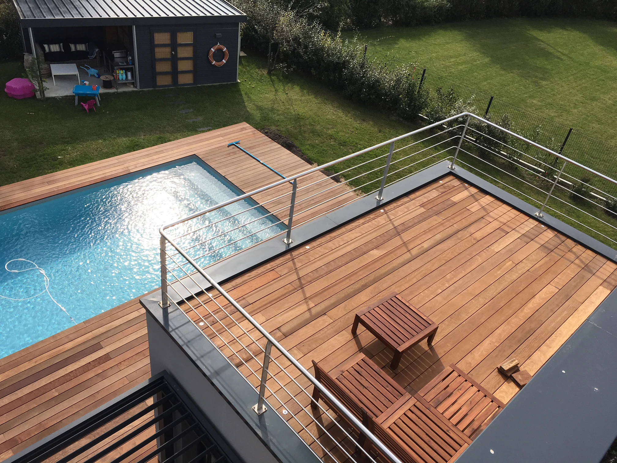 Terrasse bois exotique