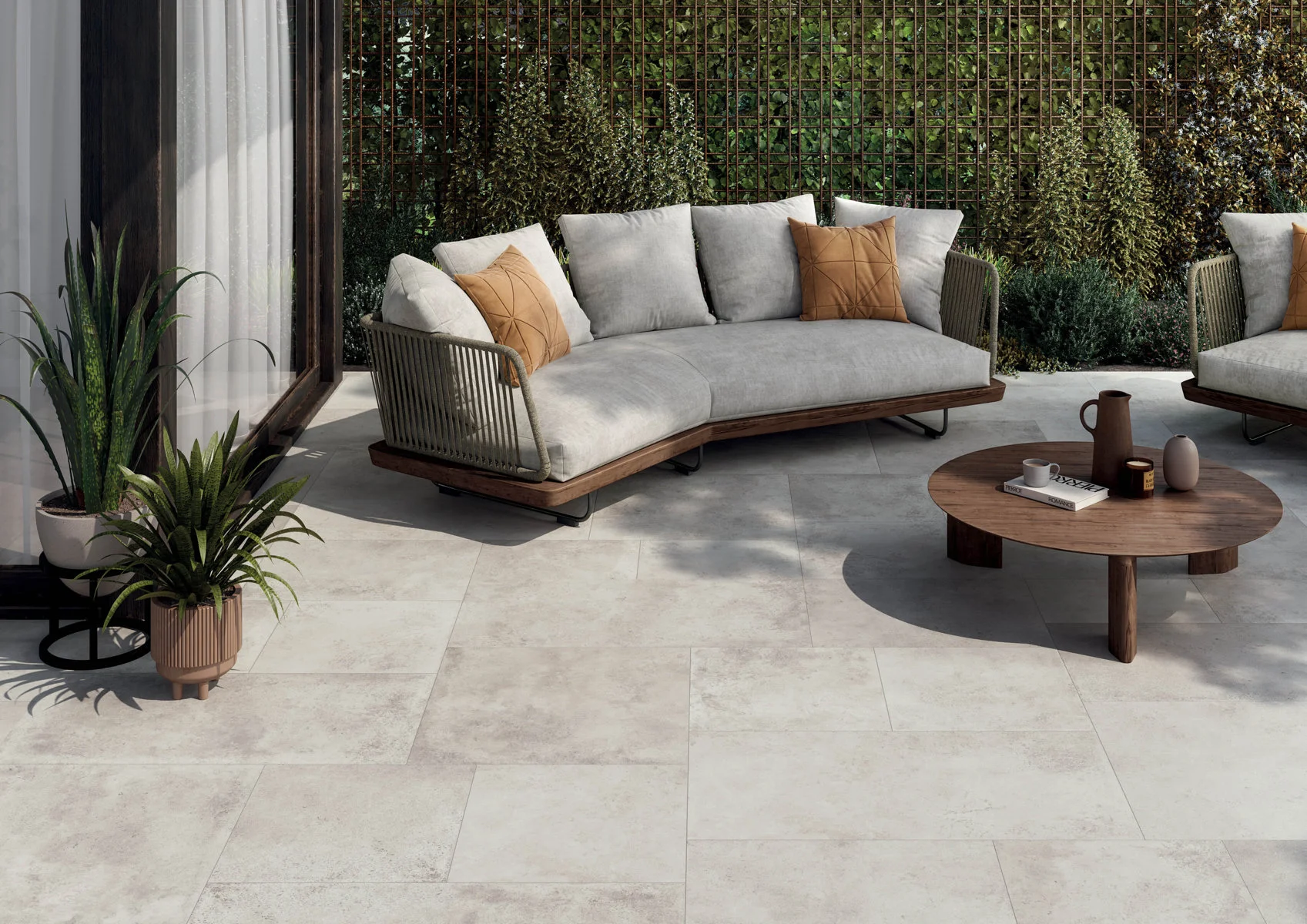 Grès cérame effet pierre